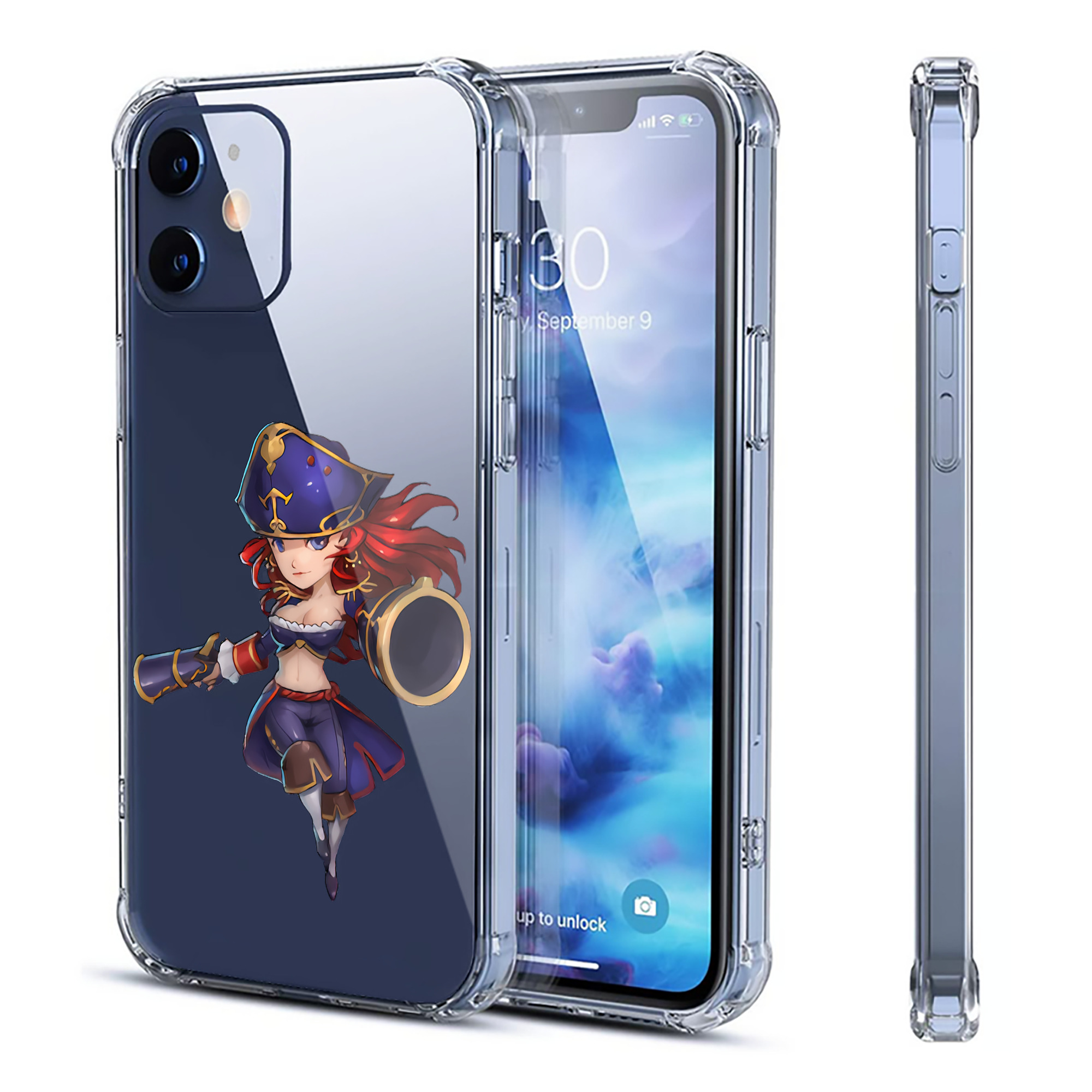 （画像用） リーグ・オブ・レジェンド League of Legends LOL 【iPhone 12シリーズ対応】透明スマホケース（クリアソフトケース）